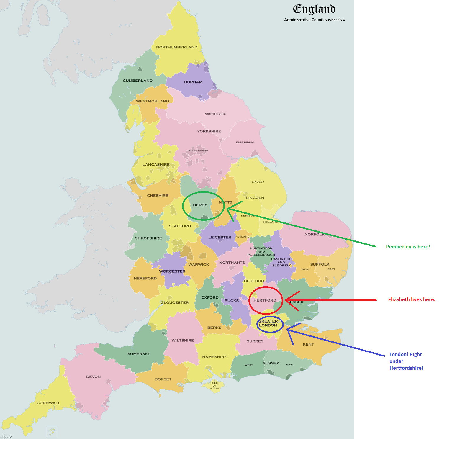 map-of-england